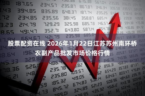 股票配资在线 2026年1月22日江苏苏州南环桥农副产品批发市场价格行情