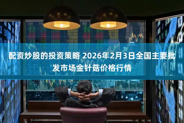 配资炒股的投资策略 2026年2月3日全国主要批发市场金针菇价格行情
